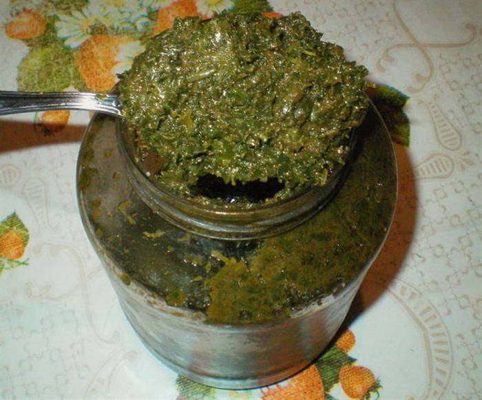 Черемша на зиму