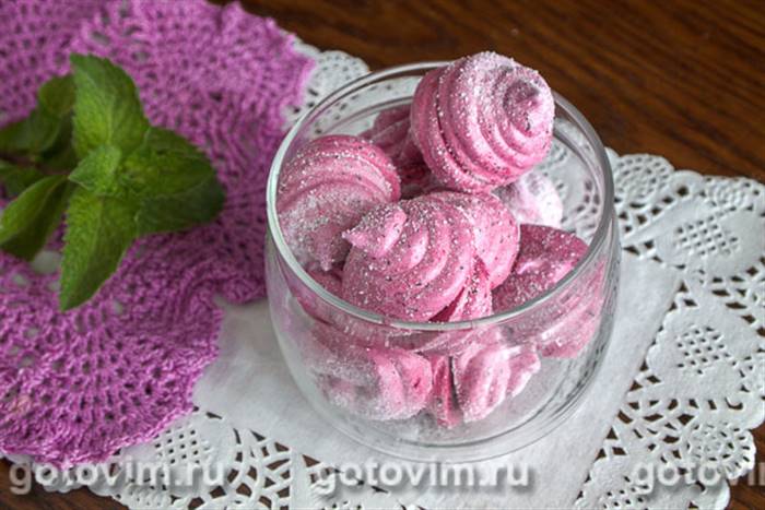 Зефір із чорниці. Фотографія рецепта