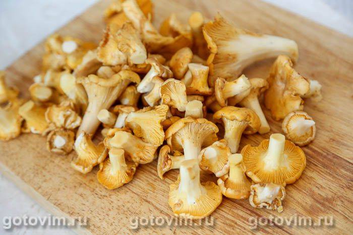 Грибні котлети з лисичок 