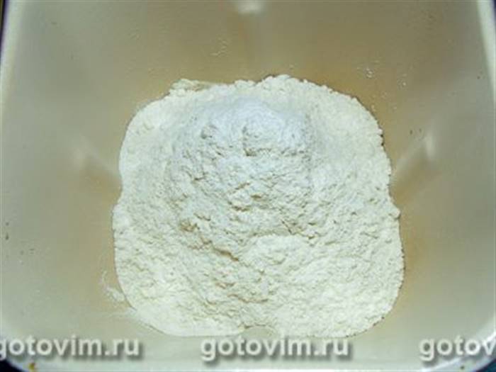 Молочний хліб у хлібопічці