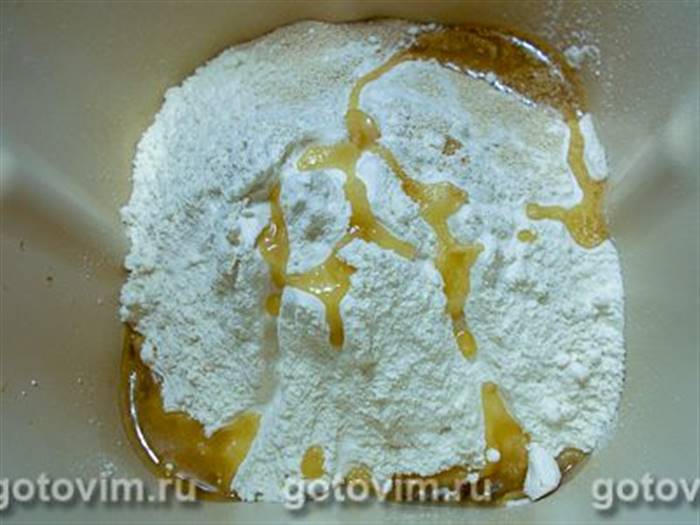 Молочний хліб у хлібопічці