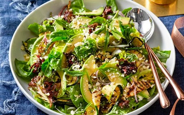 салат з зеленню