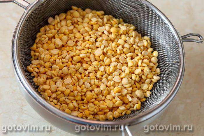 Дав із колотого жовтого гороху з чилі