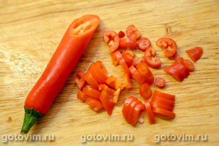 Дав із колотого жовтого гороху з чилі