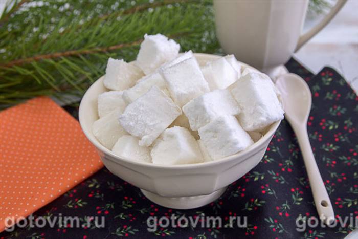 Домашні маршмелоу. Фотографія рецепта