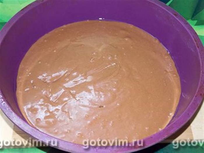 Ніжний сирник на шоколадному коржі