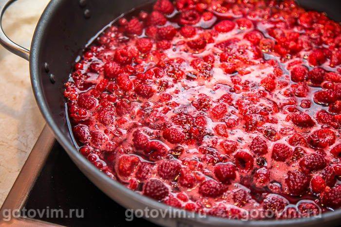 Желе з червоної смородини з малиною