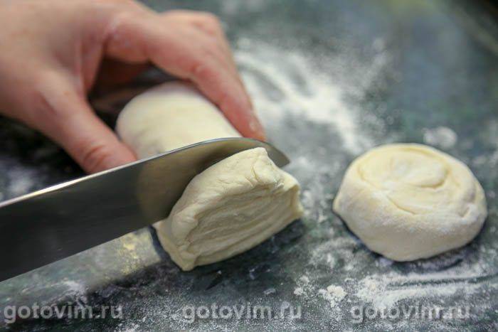 Корзиночки з листкового тіста із заварним кремом