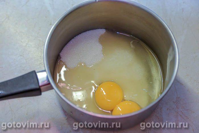 Крем заварний без борошна та крохмалю