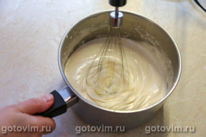 Крем заварний без борошна і крохмалю