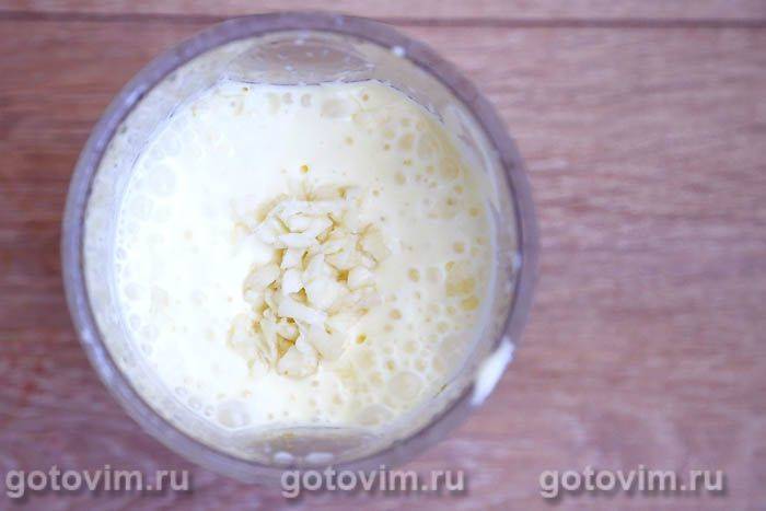 Майонез на молоці без яєць