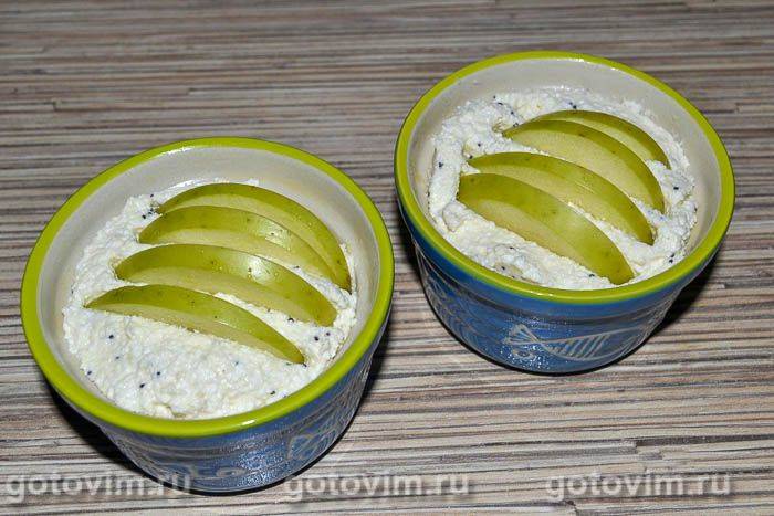 Сирна запіканка з маком на кукурудзяному борошні (без глютену)