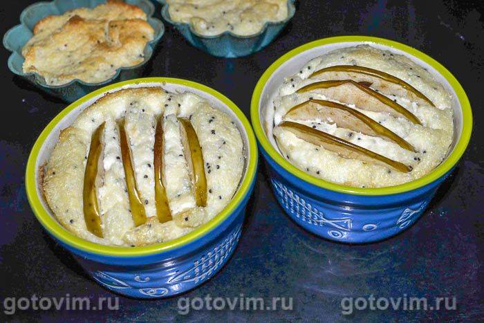 Сирна запіканка з маком на кукурудзяному борошні (без глютену)