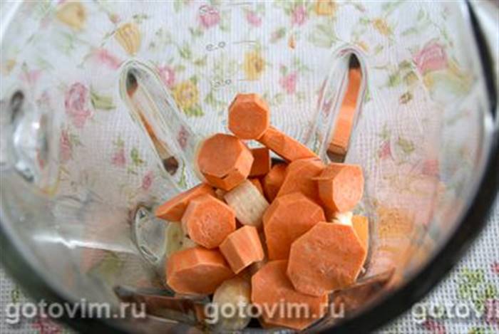 Смузі з гарбуза з бананом і бататом