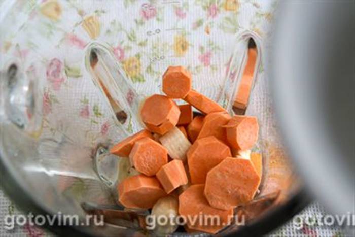 Смузі з гарбуза з бананом і бататом