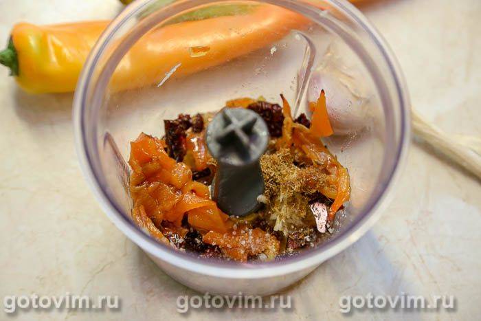 Соус харісса з в'яленими помідорами