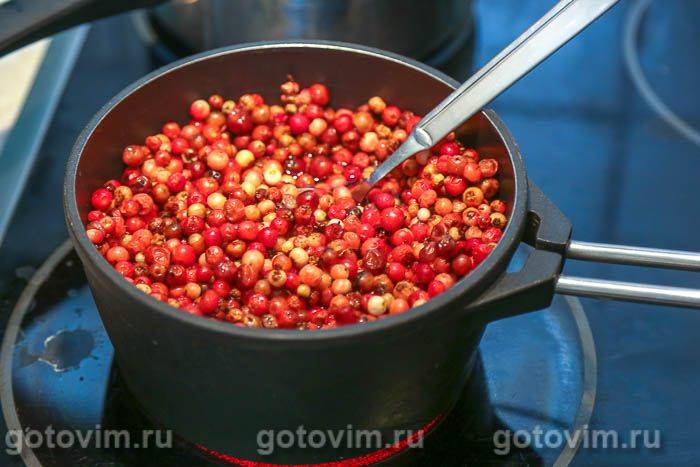 Брусничний мармелад з апельсином