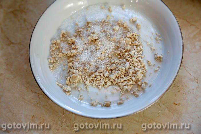 Гарбузовий хліб із житнього та пшеничного борошна з коріандром