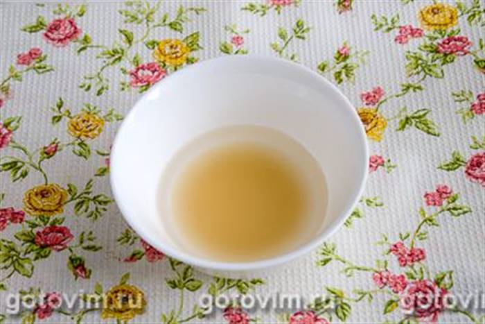 Імбирно-лимонне желе з фруктами (на агарі)