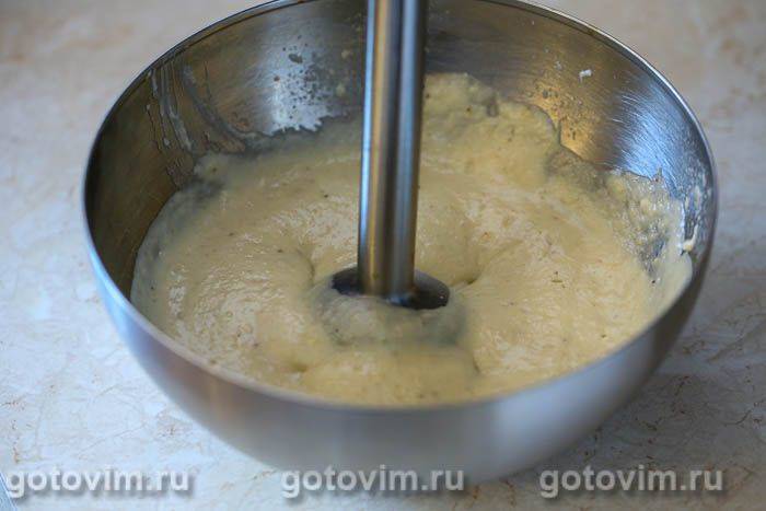 Сирна паска з банановим кремом