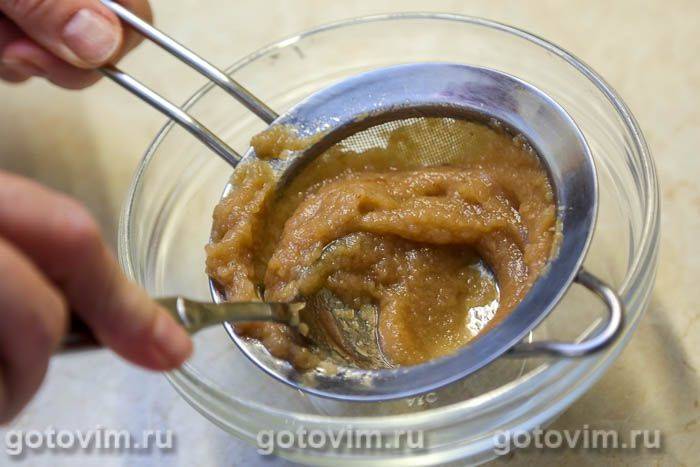 Заварний яблучний крем із вершковим маслом