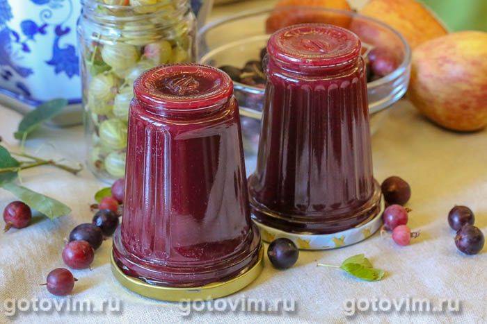 Желе з аґрусу з агар-агаром на зиму. Фотографія рецепта